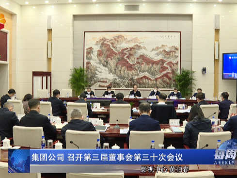 集团公司 召开第三届董事会第三十次会议