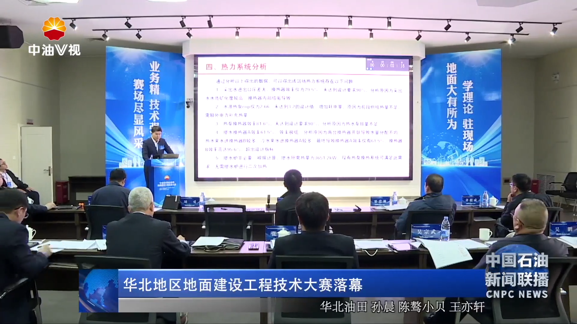 华北地区地面建设工程技术大赛落幕