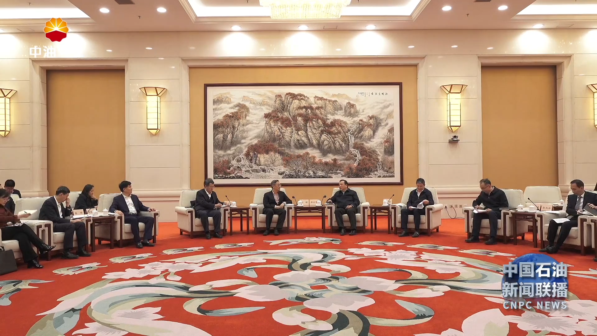 侯启军分别会见中国工商银行   中国国新客人