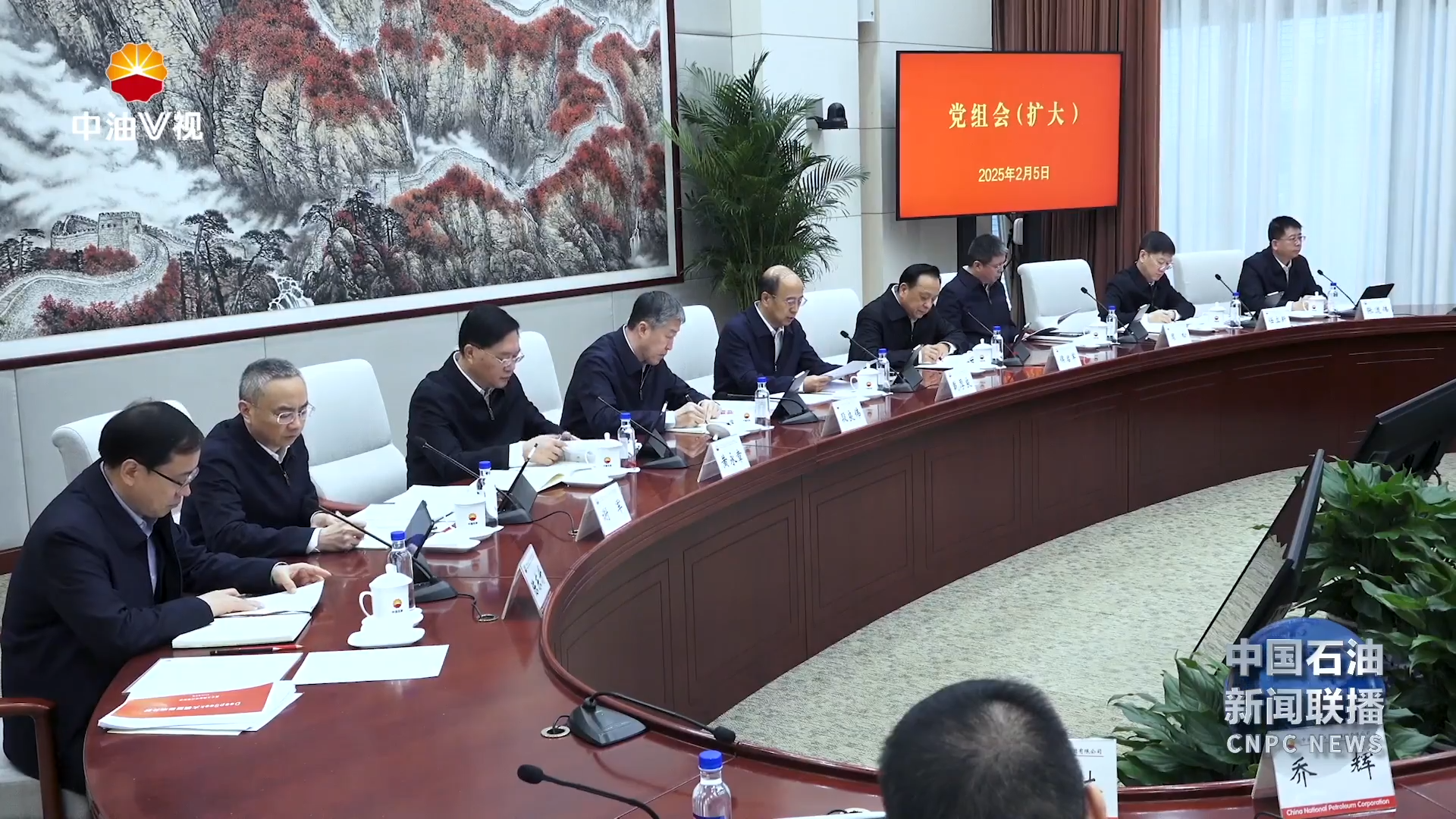 集团公司党组召开会议传达学习贯彻习近平总书记在2025年春节团拜会上的重要讲话精神