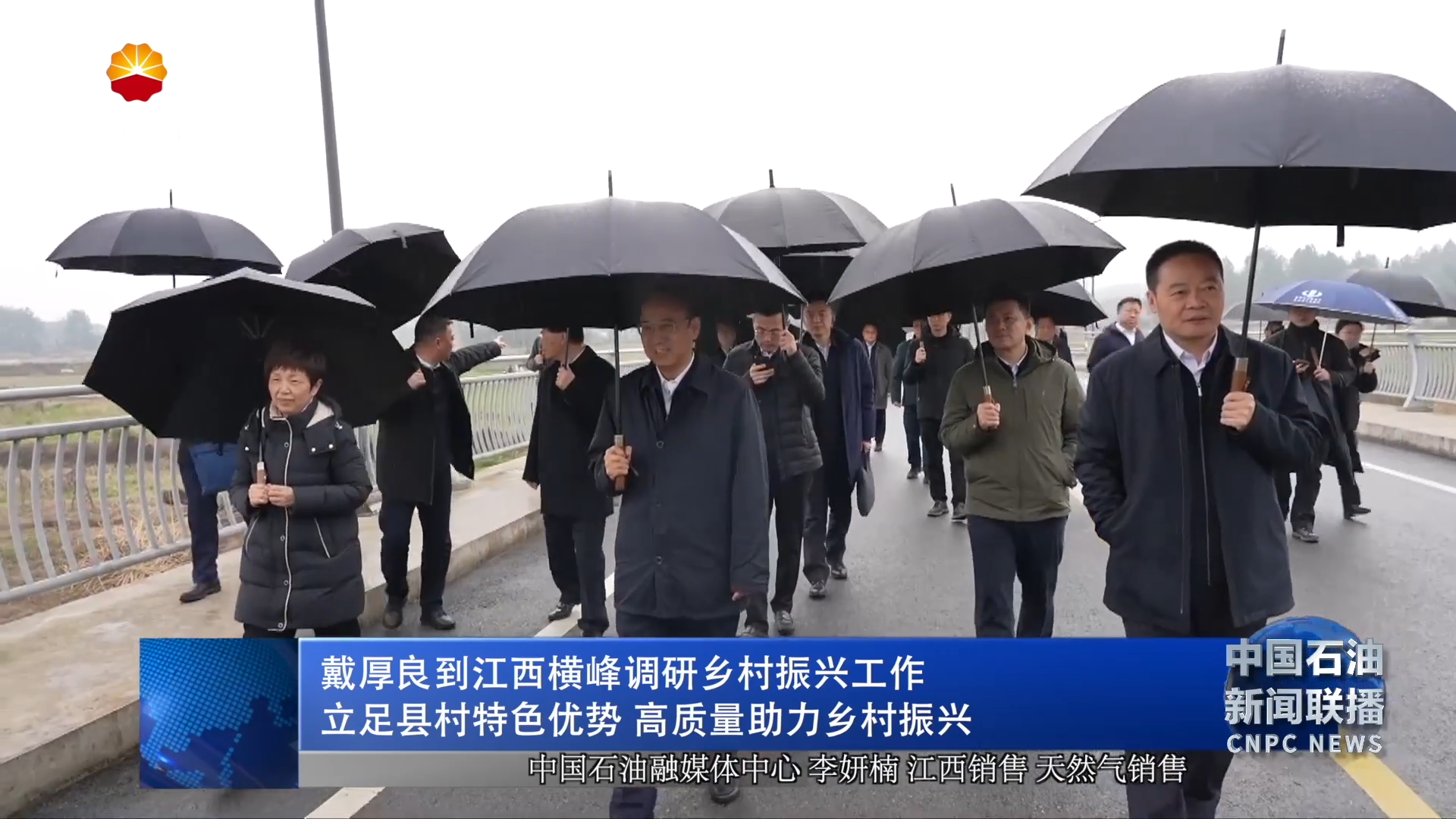 戴厚良到江西横峰调研乡村振兴工作
立足县村特色优势 高质量助力乡村振兴