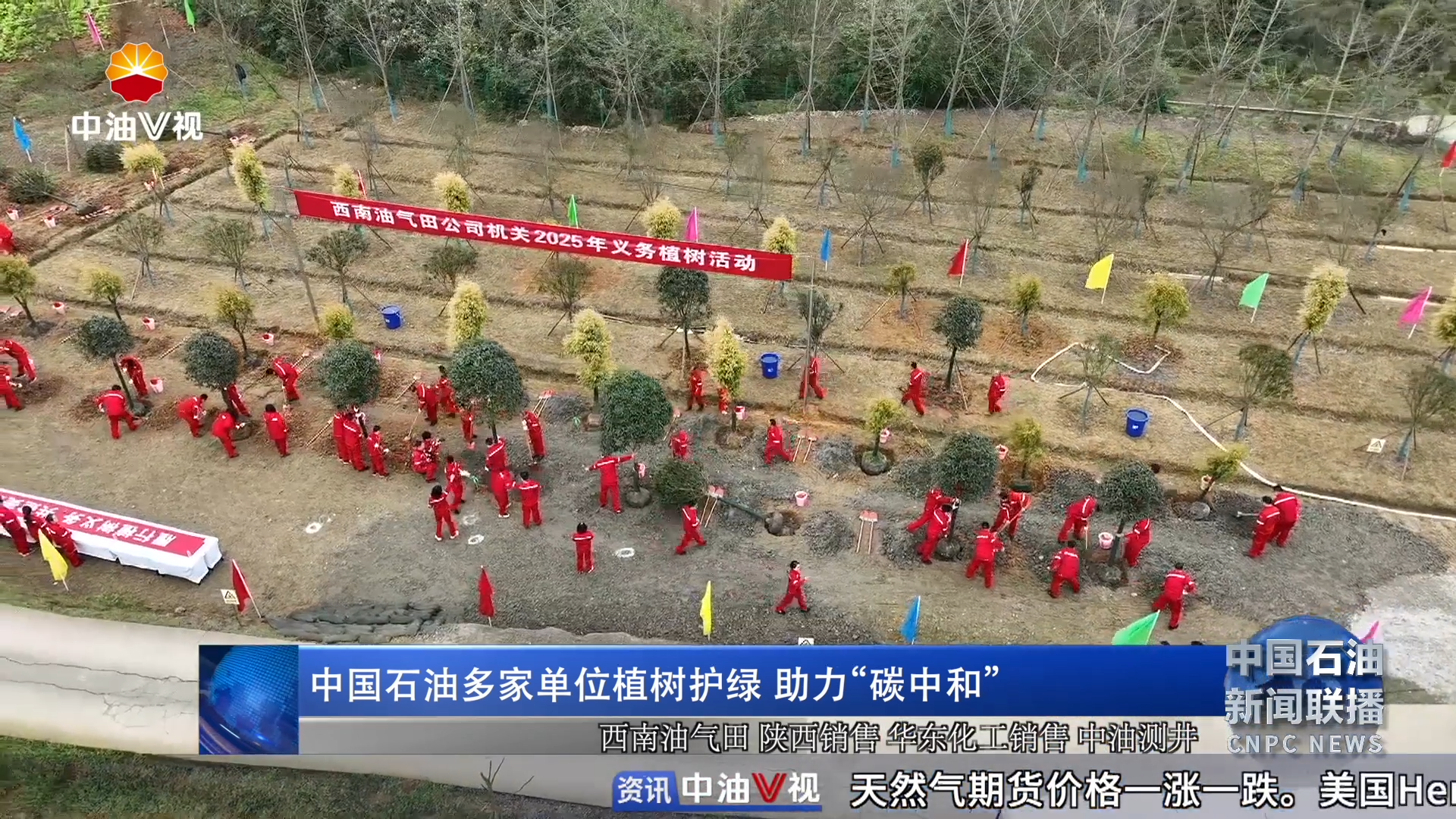 中国石油多家单位植树护绿 助力 “碳中和 ”