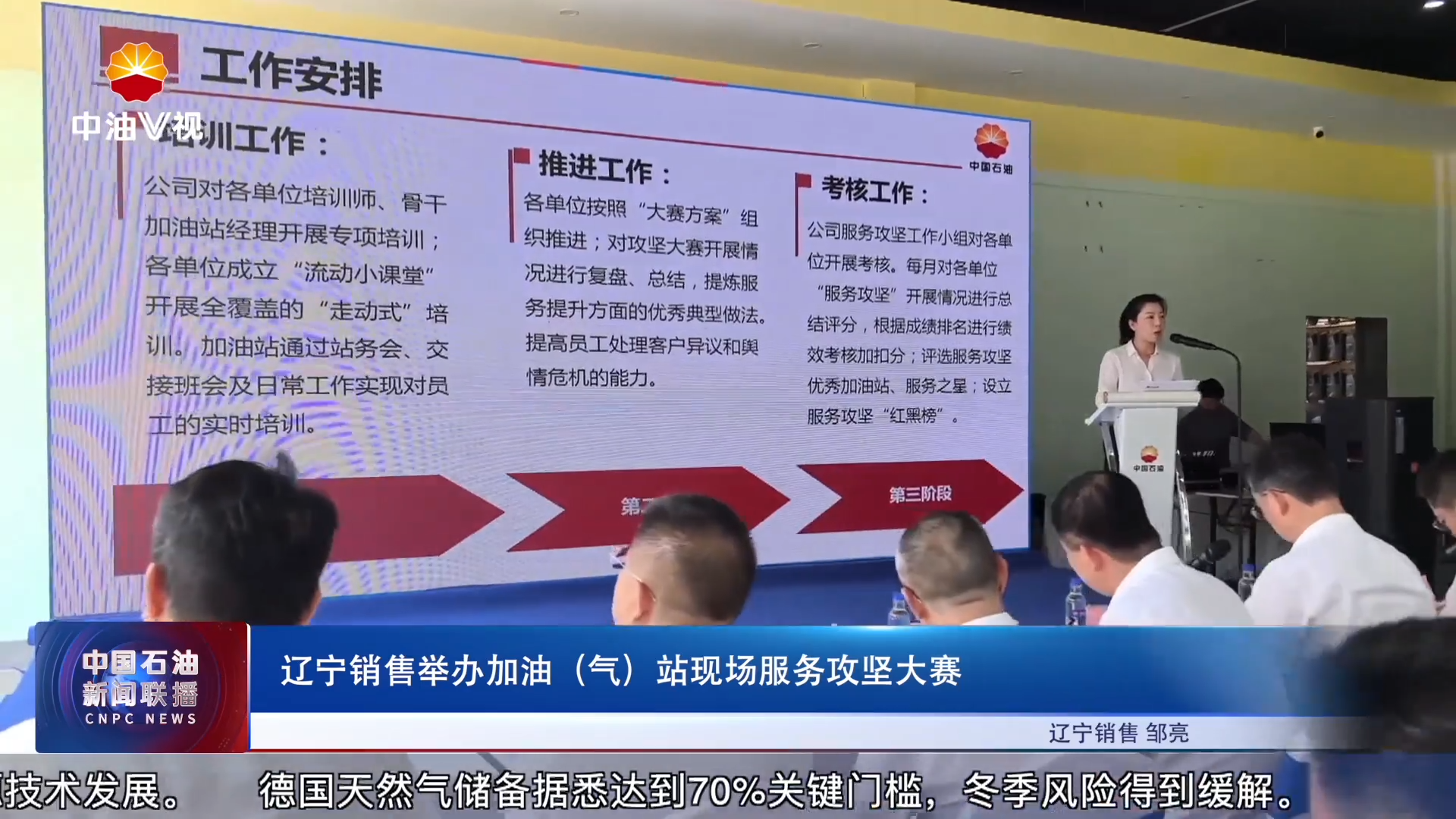 辽宁销售举办加油（气）站现场服务攻坚大赛