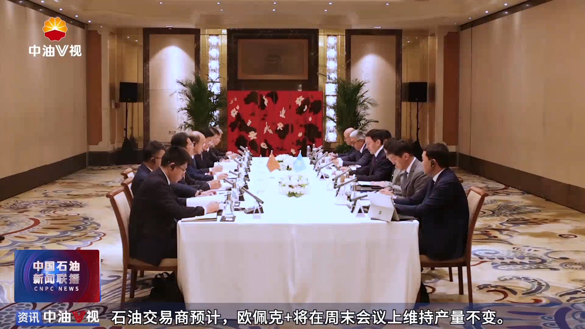 戴厚良会见“萨姆鲁克-卡泽纳”国家福利基金主席