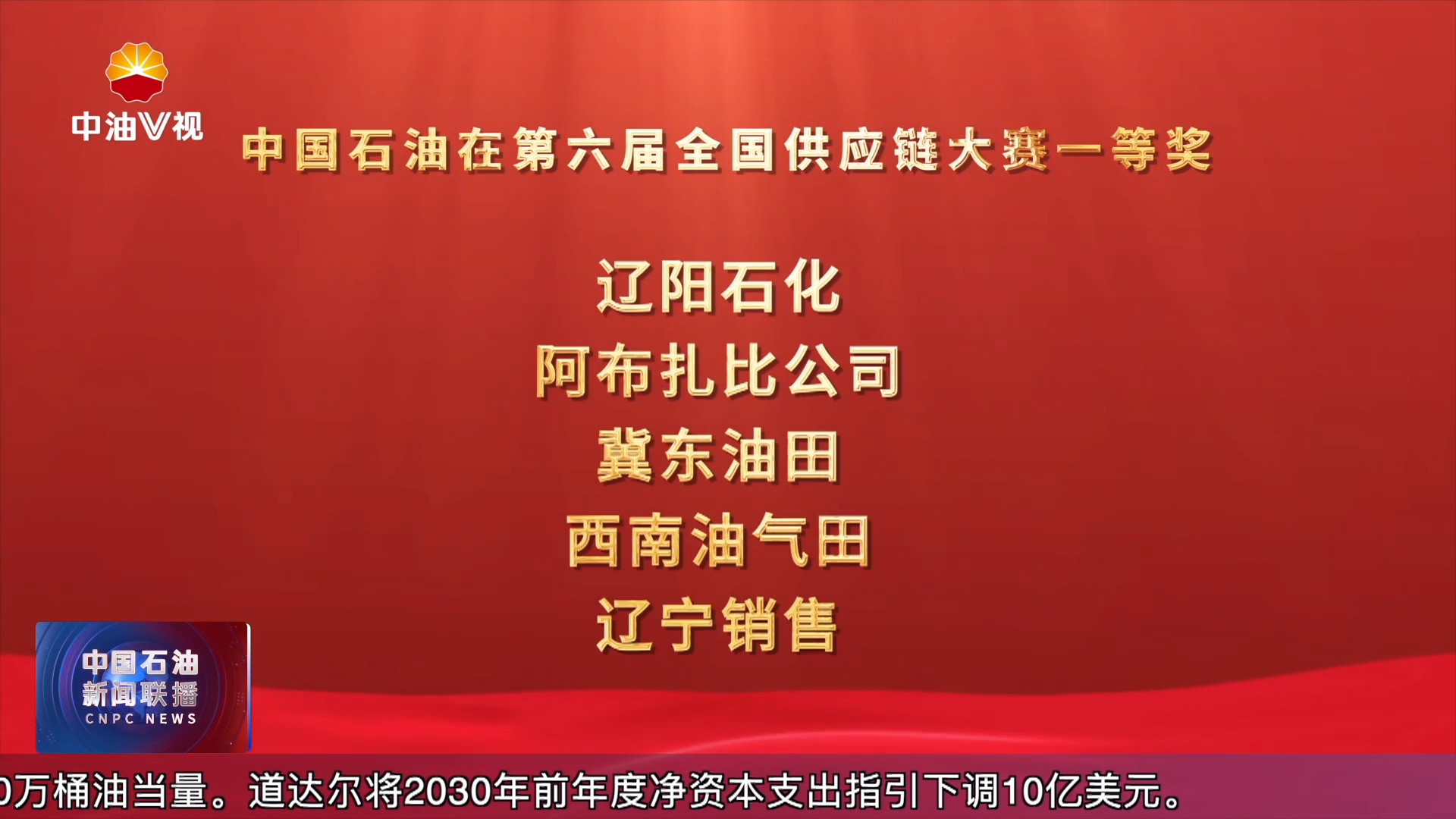 中国石油在第六届全国供应链大赛中斩获佳绩