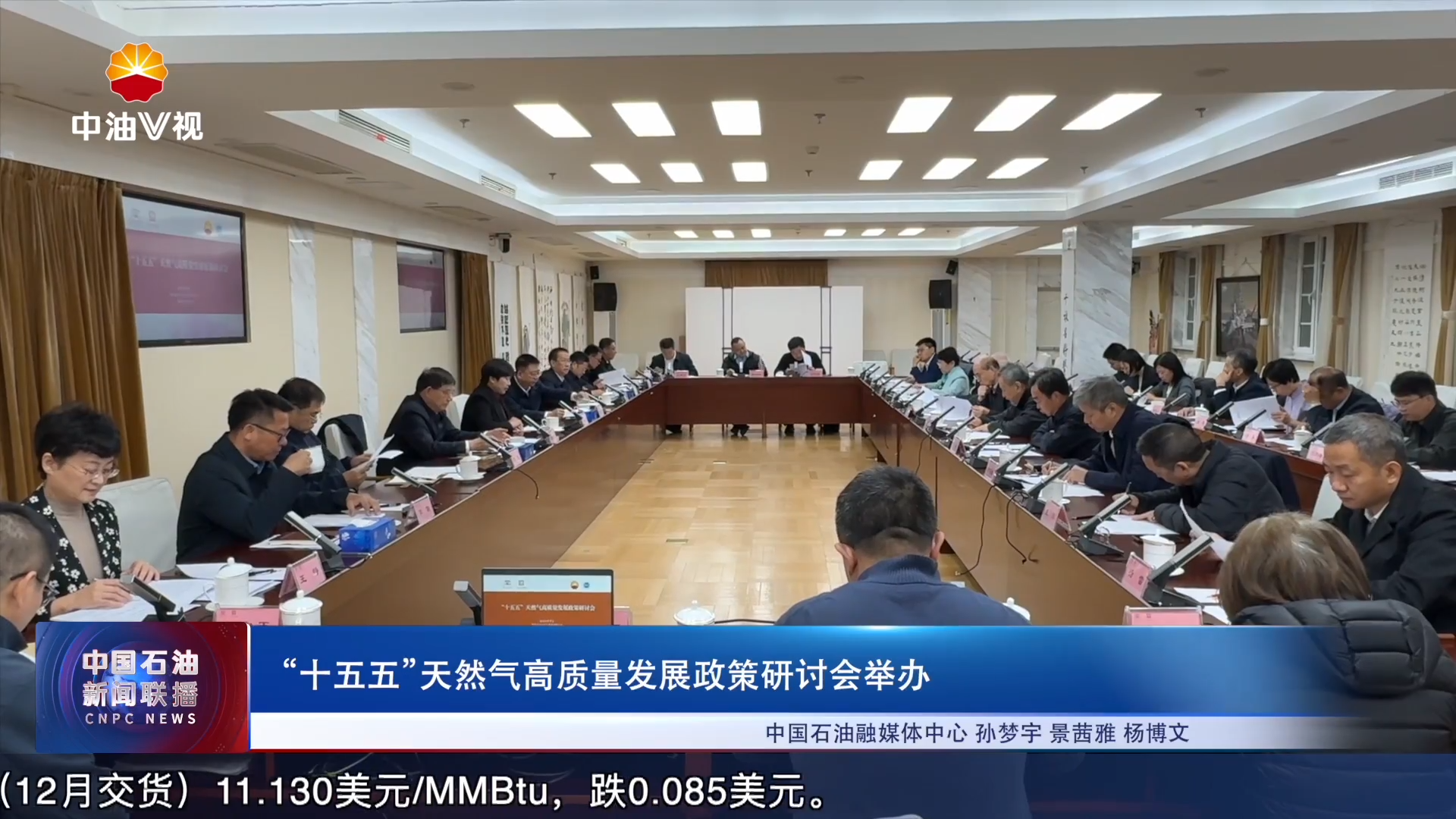 “十五五”天然气高质量发展政策研讨会举办